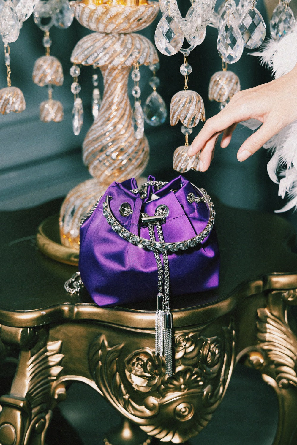 SEYA Satin in Purple