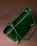 LAURA Croc in Pine Green